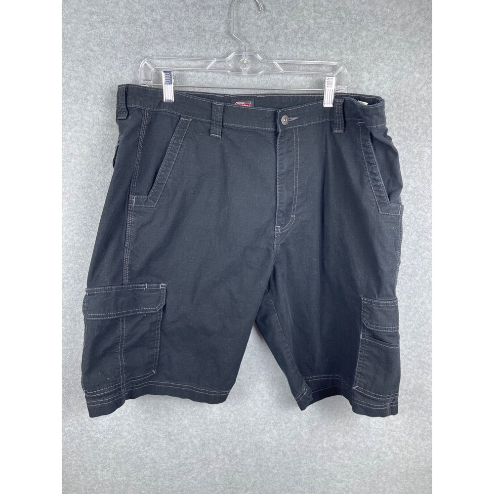Dickies Cargo Shorts Men's 38 Black Workwear‎ Utility Industrial